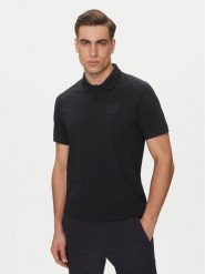 BOSS Polo 50538176 Granatowy Regular Fit. Niebieskie koszulki polo Boss, l, bez wzorów, z bawełny, bez kołnierzyka, bez ramiączek. Za 299.99 zł.