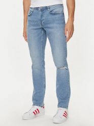 Mustang Jeansy Oregon 1015125 Niebieski Slim Fit. Niebieskie jeansy Mustang, m. Za 239.99 zł.