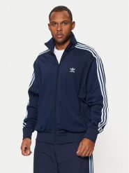 Adidas Bluza adicolor Classics Firebird JP2544 Granatowy Loose Fit. Niebieskie bluzy Adidas, m, bez wzorów, z syntetyku, bez kaptura. Za 259.99 zł.