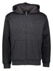 GAP Bluza w kolorze antracytowym rozmiar: L. Czarne bluzy GAP, l, bez wzorów, z bawełny, bez kaptura. Za 159.95 zł.