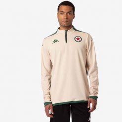Koszulka treningowa Red Star FC Ablas Pro 8 2024/25. Brązowe bluzy Kappa, bez wzorów, bez kaptura. Za 276.60 zł.
