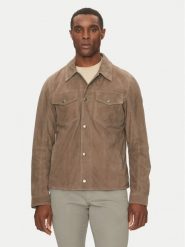 JOOP! Jeans Kurtka skórzana 15 Georg 80000766 Beżowy Regular Fit. Brązowe kurtki JOOP! Jeans, m, bez wzorów, z jeansu, bez kaptura. Za 1,419.00 zł.