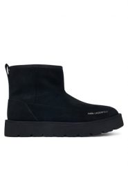 KARL LAGERFELD Śniegowce Thermo KL28542 Czarny. Czarne śniegowce KARL LAGERFELD, ze skóry, bez zapięcia. Za 964.99 zł.
