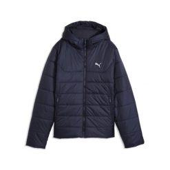 Młodzieżowa kurtka ocieplana Essentials z kapturem PUMA. Niebieskia kurtki Puma, na jesień, m, bez wzorów, z materiału, z kapturem. Za 299.00 zł.