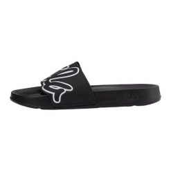 Klapki Fila Scritto Slipper M FFM0304.83036 czarne. Czarne klapki z syntetyku. W wyprzedaży za 243.81 zł.