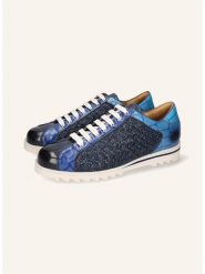 MELVIN & HAMILTON Skórzane sneakersy "Hadrian 4" w kolorze granatowo-błękitnym rozmiar: 43. Niebieskie buty sportowe casual Melvin & Hamilton, bez wzorów, bez zapięcia. Za 568.34 zł.