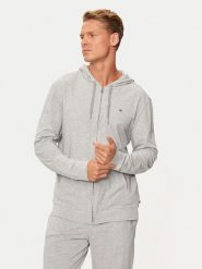 Tommy Hilfiger Bluza UM0UM03434 Szary Regular Fit. Szare bluzy Tommy Hilfiger, m, bez wzorów, z bawełny, bez kaptura. Za 249.99 zł.