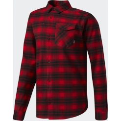 Adidas Koszula męska Stretch Flannel Shirt czerwono czarna r. S (BR7936). Koszule Adidas. Za 186.00 zł.