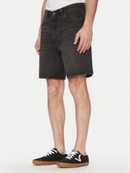 Levi's® Szorty jeansowe 468™ A8461-0006 Szary Loose Fit. Szare szorty m, bez wzorów, z bawełny. Za 259.99 zł.
