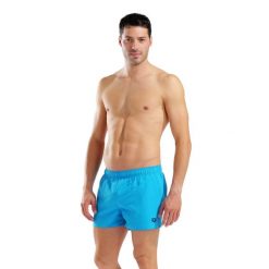 Spodenki Kąpielowe Męskie Arena Fundamentals X-Short R. Niebieskie krótkie spodenki sportowe Arena, m, bez wzorów. Za 89.99 zł.