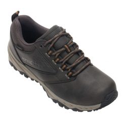 Męskie Wodoodporne Buty Do Chodzenia O Niskim Kroju Amble. Brązowe buty turystyczne Regatta, bez wzorów, bez zapięcia, trekkingowe. Za 262.99 zł.