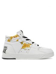 Versace Jeans Couture Sneakersy 77YA3SJ7 Biały. Białe buty sportowe casual Versace Jeans Couture, bez wzorów, z jeansu, bez zapięcia. Za 1,099.00 zł.
