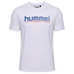Koszulka Hummel Pulse Graphic. Białe t-shirty sportowe Hummel, bez wzorów, bez ramiączek, na fitness i siłownię. Za 100.30 zł.