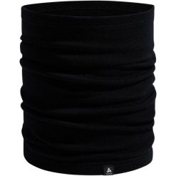 Komin ODLO Merino Warm Tube. Czarne szaliki ODLO, bez wzorów, z materiału. Za 129.99 zł.