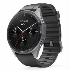 Smartwatch Zegarek Sportowy Hama Fit Watch 7010 GPS AMOLED okrągły czarny. Czarne zegarki HAMA. W wyprzedaży za 367.15 zł.