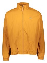 Nike Kurtka sportowa "Solo Swoosh Woven" w kolorze pomarańczowym rozmiar: M. Pomarańczowe kurtki outdoor i hardshell Nike, m, bez wzorów, bez kaptura, outdoorowe. Za 194.61 zł.