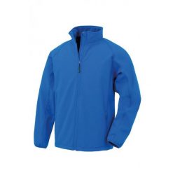 Kurtka z recyklingu Result Softshell. Niebieskie kurtki RESULT, xl, bez wzorów, z materiału, bez kaptura. Za 133.95 zł.
