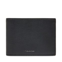 Portfel męski Calvin Klein. Czarne portfele CALVIN KLEIN, bez wzorów. Za 279.99 zł.