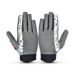 Rękawiczki rowerowe Stay Strong Icon Line. Niebieskie rękawiczki STAY STRONG, bez wzorów. Za 185.50 zł.