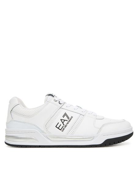 EA7 Emporio Armani Sneakersy X8X234 XK422 MZ021 Biały. Białe buty sportowe casual EA7 Emporio Armani, bez wzorów, z materiału, bez zapięcia. Za 429.99 zł.