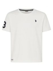 U.S. Polo Assn. Koszulka w kolorze białym rozmiar: S. Białe bezrękawniki U.S. Polo Assn., s, bez wzorów, z bawełny, bez kołnierzyka, bez ramiączek. Za 79.03 zł.