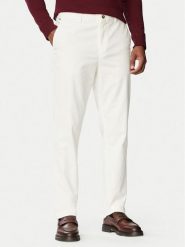 Tommy Hilfiger Chinosy Denton MW0MW44822 Kremowy Regular Fit. Białe eleganckie spodnie Tommy Hilfiger, m, z bawełny. Za 569.99 zł.