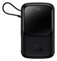 Baseus Qpow Pro Overseas Edition 10000mAh 20W czarny. Czarne powerbanki . Za 119.90 zł.