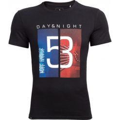 T-shirt męski TSM608 - głęboka czerń - Outhorn. T-shirty marki Outhorn. W wyprzedaży za 29.99 zł.