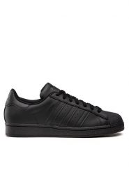 Adidas Sneakersy Superstar EG4957 Czarny. Czarne buty sportowe casual Adidas, bez wzorów, ze skóry, bez zapięcia. Za 549.99 zł.