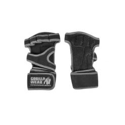 Yuma Rękawiczki do podnoszenia ciężarów - Czarny/Szary. Czarne rękawiczki GORILLA WEAR, bez wzorów. Za 128.00 zł.