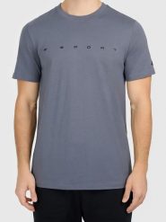 4F Koszulka w kolorze szarym rozmiar: XL. Szare bezrękawniki 4F, xl, bez wzorów, z bawełny, bez kołnierzyka, bez ramiączek. Za 43.95 zł.