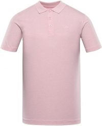 Męska koszula polo Nax Hofed - Oddychająca i stylowa na lato. Koszule WAX, na lato, l, bez wzorów, z bawełny, bez kołnierzyka, bez ramiączek. Za 62.72 zł.