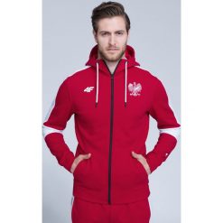 BLUZA KIBICA MĘSKA BLM501 - CZERWONY. Bluzy marki 4F. Za 179.99 zł.