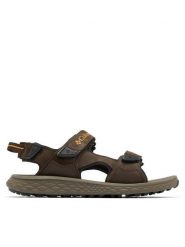 Columbia Sandały Konos Hiker 2121571 Brązowy. Brązowe sandały Columbia, ze skóry, bez zapięcia. Za 229.99 zł.