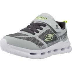 Buty SKECHERS GLIDE STEP LIGHT Szary. Szare buty trekkingowe Skechers, bez wzorów, z syntetyku, bez zapięcia. Za 237.99 zł.
