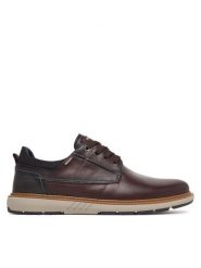 Pikolinos Półbuty Bilbao M8D-4292C1 Brązowy ciemny. Brązowe eleganckie półbuty Pikolinos, bez wzorów, ze skóry, bez obcasa, bez zapięcia. Za 649.99 zł.