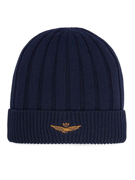Aeronautica Militare Czapka 262CU0098UL00485 Granatowy. Niebieskie czapki zimowe Aeronautica Militare, bez wzorów, z bawełny. Za 179.99 zł.