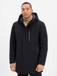 Strellson Kurtka - Flex Cross Parka Mężczyźni czarny, 56. Czarne kurtki Strellson, m, bez wzorów, z syntetyku. Za 1,099.95 zł.
