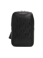 KARL LAGERFELD Saszetka A3M30179 Czarny. Czarne torby na ramię KARL LAGERFELD, bez wzorów, ze skóry, bez dodatków. Za 699.99 zł.