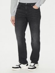 Mustang Jeansy Washington 1016334 Czarny Straight Fit. Czarne jeansy Mustang, m. Za 189.99 zł.