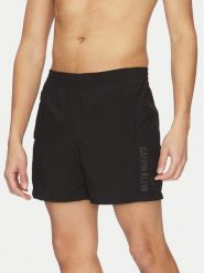 Calvin Klein Swimwear Szorty kąpielowe KM0KM01096 Czarny Regular Fit. Czarne kąpielówki Calvin Klein Swimwear, m, bez wzorów, z syntetyku. Za 159.99 zł.