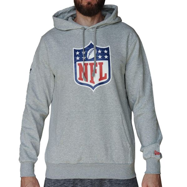 Bluza z kapturem New Era NFL Generic Logo. Białe bluzy New Era, m, bez wzorów, z bawełny, z kapturem. Za 249.99 zł.