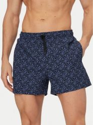 EA7 Emporio Armani Szorty kąpielowe 7M001677 AF21249 MB461 Granatowy Regular Fit. Niebieskie kąpielówki EA7 Emporio Armani, l, bez wzorów, z syntetyku. Za 329.99 zł.