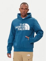 The North Face Bluza Easy NF0A89FF Niebieski Regular Fit. Niebieskie bluzy The North Face, l, bez wzorów, z syntetyku, bez kaptura. Za 329.99 zł.