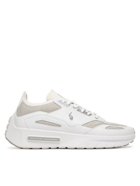 Polo Ralph Lauren Sneakersy Boerum 809P07533001 Biały. Białe buty sportowe casual Polo Ralph Lauren, bez wzorów, ze skóry, bez zapięcia. Za 588.99 zł.