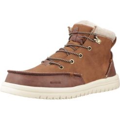 Buty HEY DUDE BRADLEY CLASSIC TUMBLED Brązowy. Brązowe buty turystyczne Hey dude, bez wzorów, z materiału, bez zapięcia, trekkingowe. Za 439.00 zł.