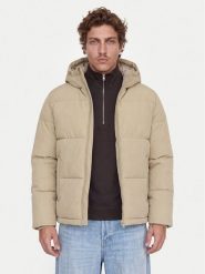 Jack & Jones Kurtka zimowa Galaxy 12303930 Beżowy Regular Fit. Brązowe kurtki Jack & Jones, na zimę, m, bez wzorów, z syntetyku, bez kaptura. Za 179.99 zł.