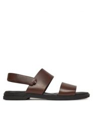 Tommy Hilfiger Sandały Premium Hilfiger Strappy Lh Sand FM0FM05356 Brązowy. Brązowe sandały Tommy Hilfiger, ze skóry, bez zapięcia. Za 309.99 zł.
