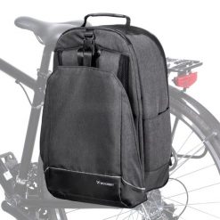 Torba rowerowa na bagażnik Wozinsky wodoodporna 40 L czarny. Czarne torby na laptopa Wozinsky. Za 169.00 zł.