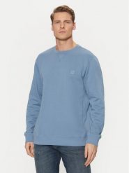 BOSS Bluza Westart 50509323 Błękitny Relaxed Fit. Niebieskie bluzy Boss, m, bez wzorów, z bawełny, bez kaptura. Za 249.99 zł.